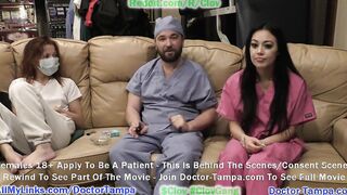 Become Doctor Tampa, Gives Blaire Celeste Yearly Gyno Exam Physical With Help From Nurse Stacy Shepard