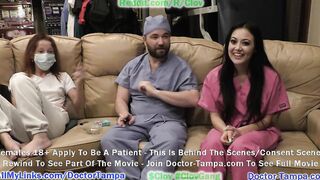 Become Doctor Tampa, Gives Blaire Celeste Yearly Gyno Exam Physical With Help From Nurse Stacy Shepard