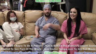 Become Doctor Tampa, Gives Blaire Celeste Yearly Gyno Exam Physical With Help From Nurse Stacy Shepard