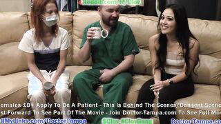 Become Doctor Tampa, Gives Blaire Celeste Yearly Gyno Exam Physical With Help From Nurse Stacy Shepard
