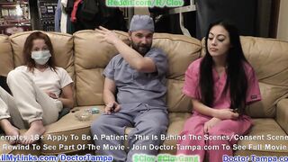 Become Doctor Tampa, Gives Blaire Celeste Yearly Gyno Exam Physical With Help From Nurse Stacy Shepard