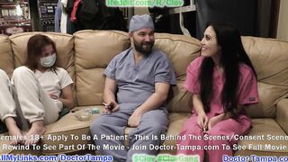 Become Doctor Tampa, Gives Blaire Celeste Yearly Gyno Exam Physical With Help From Nurse Stacy Shepard