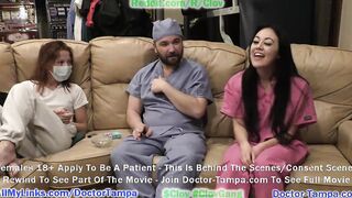 Become Doctor Tampa, Gives Blaire Celeste Yearly Gyno Exam Physical With Help From Nurse Stacy Shepard
