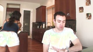 Huge Booty Hispanic Ride - Laurie Vargas gets her butt and bushy