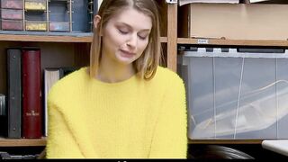 Eighteen Getting Strip Searched and Fuck By Pervy mall Guard