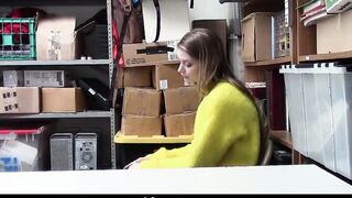 Eighteen Getting Strip Searched and Fuck By Pervy mall Guard
