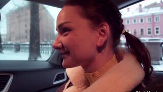 She Is Nerdy - Picking Her Up So Olivia Trunk Sucks His Rod