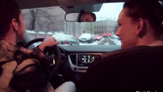 She Is Nerdy - Picking Her Up So Olivia Trunk Sucks His Rod