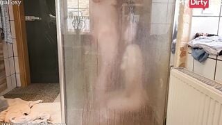 (FinaFoxy) Lost Track Of Time While Into The Shower Forgot That Her Stepdad Is About To Got Ready - My Filthy Hobby