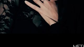 Incredible Sexy performer fingerbangs her bushy twat to an insane orgasm