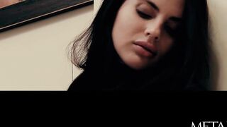 Incredible Sexy performer fingerbangs her bushy twat to an insane orgasm