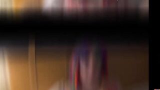 Melody Parker gets her throat banged! by Gibby The Clown