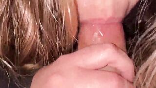 Milf gave a head and sat on a penis before anal