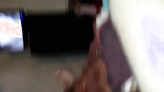 19 yo gf blows with her adorable pink nipples