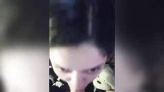 Blowing my sex toy and having a beauty night
