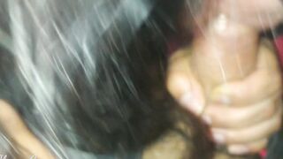 Outdoors transport lady agreed to suck dick and boned without a condom