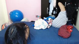 babe 3some with my cousin, I blown her feet, my bf filled her face with cum and we ate her snatch. instagram jsexycouple17