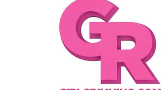 GIRLSRIMMING - Beauty rimjob action with big tit blonde Blake Blossom and Ramon Nomar