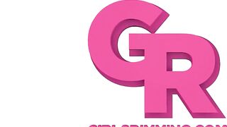 GIRLSRIMMING - Beauty rimjob action with big tit blonde Blake Blossom and Ramon Nomar