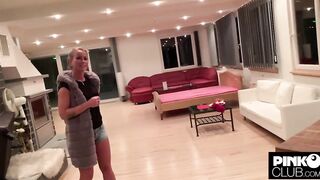 Diletta with open booty for Cristian Clay