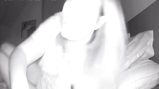 milf Jackhammers Clitoris Before Bed Spy Web Cam