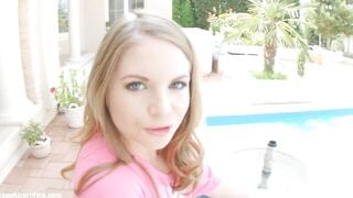 Alessandra Jane using finger fucked solo on Sapphix