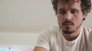 FamilyXXX - Tricky Mature Step Brother Puts His Long Dick Inside Eighteen Cunt
