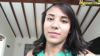 CarneDelMercado - Dayana Cruz Tiny Hispanic Colombiana Goddess Picked Up And Pounded By Freaky Stranger - MAMACITAZ