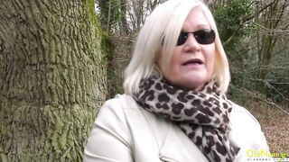 OLDNANNY 2 blonde ladies dig masturbation together