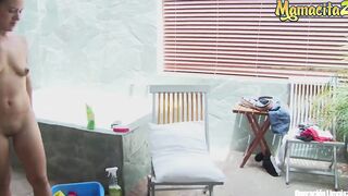OperacionLimpieza - Rosa Galindo Vulgar Colombian Hot Insane Vagina Fucked With Landlord - MAMACITAZ