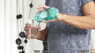 DADDY4K Dude is out of house so girlfriend finds courage to make move on his dad