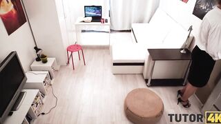 TUTOR4K. Dude set cameras and was right because they helped him boned professor