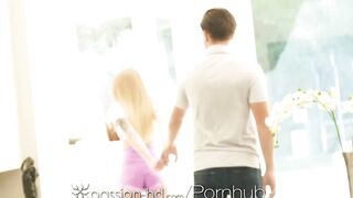 PASSION-HD Gorgeous Blonde Pounded on Easter