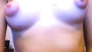 Solo First Time-Andrea's Pink Puffy Nipple