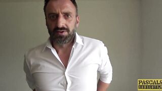 PASCALSSUBSLUTS - Big Titted UK Brooke Jameson Hard Plowed By Pascal