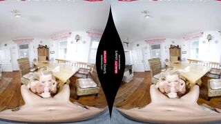 Gorgeous Beauty cougar with Huge Melons into VR