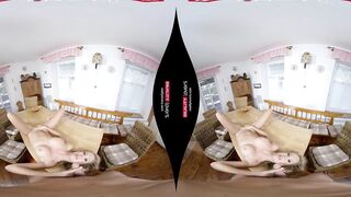 Gorgeous Beauty cougar with Huge Melons into VR