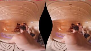 RealityLovers - Beauty Foursome inside Virtual Reality
