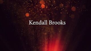 sexy Blonde Into Solo Outdoor! Kendall Brooks Uses A Toy To Cream That Twat!