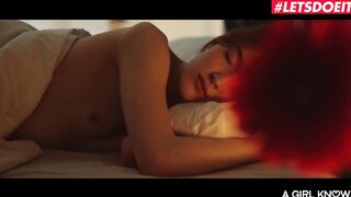 AGirlKnows - Jia Lisa & Adel Morel Bae Russian Teenagers Wakes Up To Extreme Lesbo Sex With BFF - LETSDOEIT