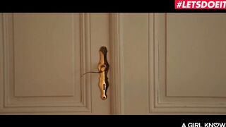 AGirlKnows - Jia Lisa & Adel Morel Bae Russian Teenagers Wakes Up To Extreme Lesbo Sex With BFF - LETSDOEIT