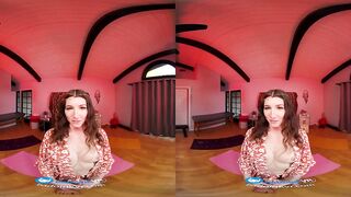 Yoga Dark Hair Beauty Maya Woulfe Squirting On Your Rough Penis point of view