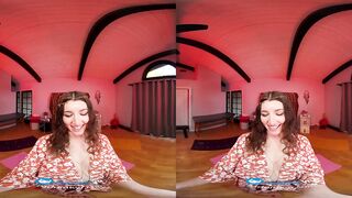 Yoga Dark Hair Beauty Maya Woulfe Squirting On Your Rough Penis point of view