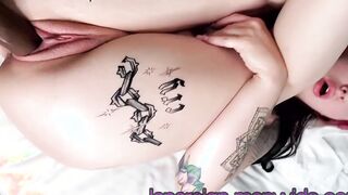 Can’t Stop Squirting On His Huge Cock!!!