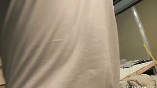 Big Boobed construction worker gets her twat smashed by a handsome bro