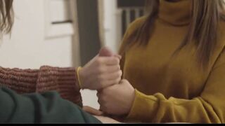 Teenagers Foster Daughter Has First Time Three-Way with Her Foster Parents