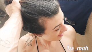 ise mah, she suck me so voluptuous cum inside her mouth