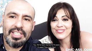 3 Way: Beauty 18 year old-year-mature should save our marriage (Spanish Porn)! CHIC-BUTT.com