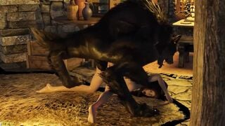 Mating Season | Long Dick Werewolf Monster | 3D Porn