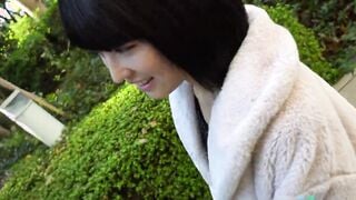 Japanese Amateur Eri Morimiya into a casting couch interview to become a JAV porn performer